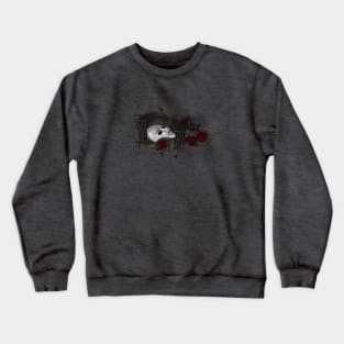 Mask and Roses Crewneck Sweatshirt